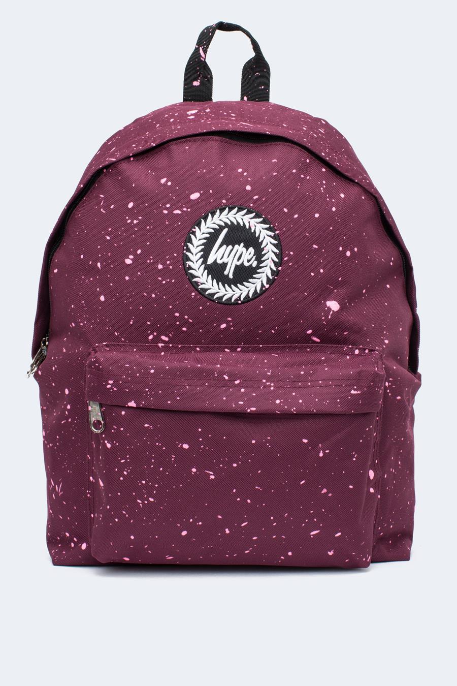 burgundy hype bag