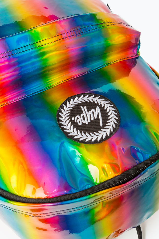 HYPE RAINBOW HOLOGRAPHIC BACKPACK | Justhype ltd