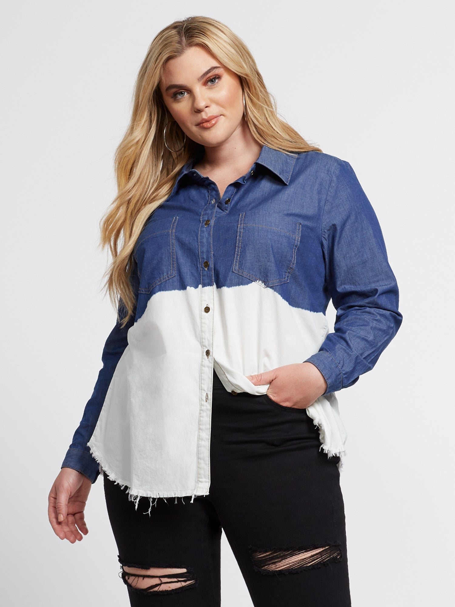 medium tops for jeans