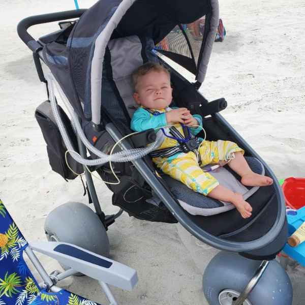 DeBug Mobility Baby Bug All Terrain Beach Stroller