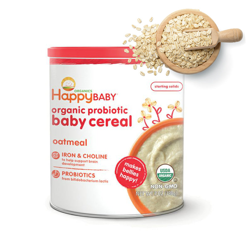 organic white rice baby cereal