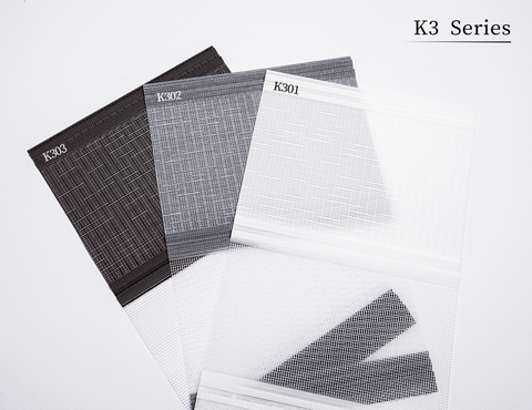 K3 Series Semi Blockout Zebra Blinds Fabric