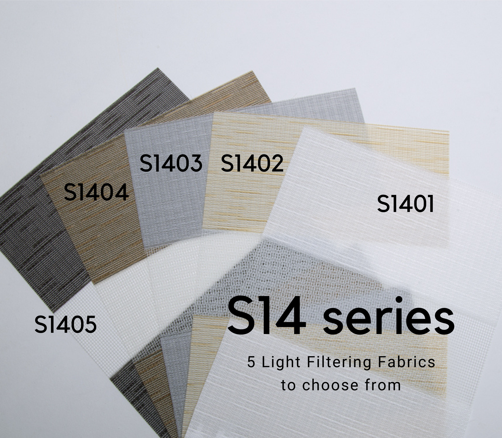S14 Series Zebra Blinds Fabric