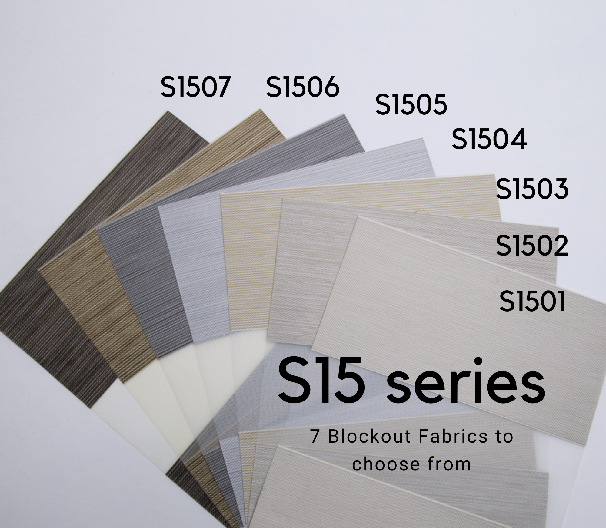 S15 Series Zebra Blinds Fabric