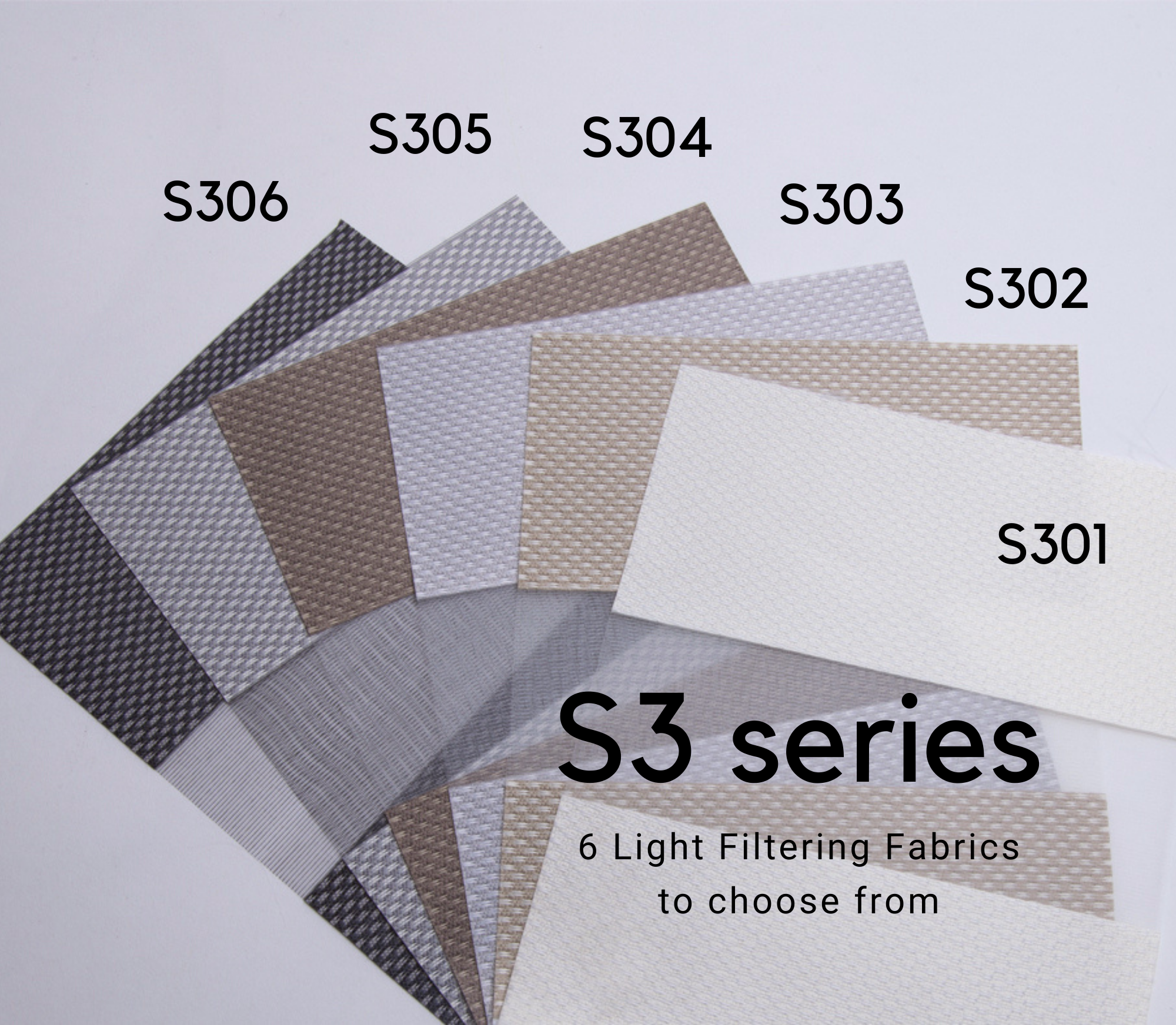 S3 Series Zebra Blinds Fabric