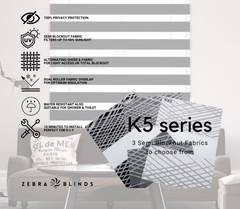 K5 Series Zebra Roller Blinds