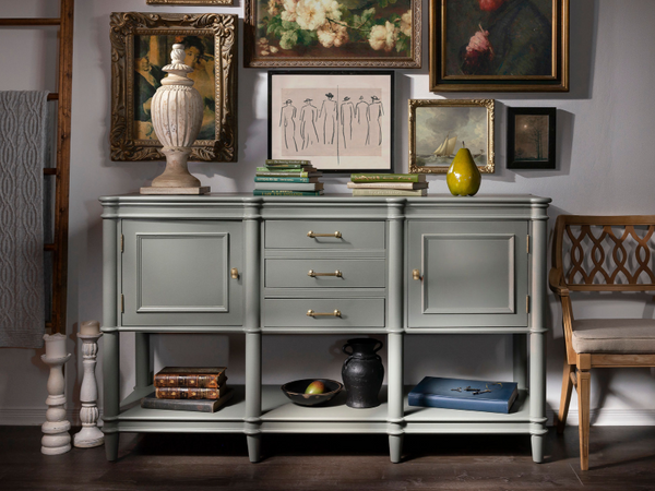 Sideboard painted in Fusion Mineral Paint Newell