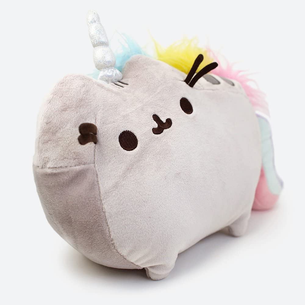 GUND Pusheenicorn Plush Stuffed Animal Rainbow Cat Unicorn, 33cm ...