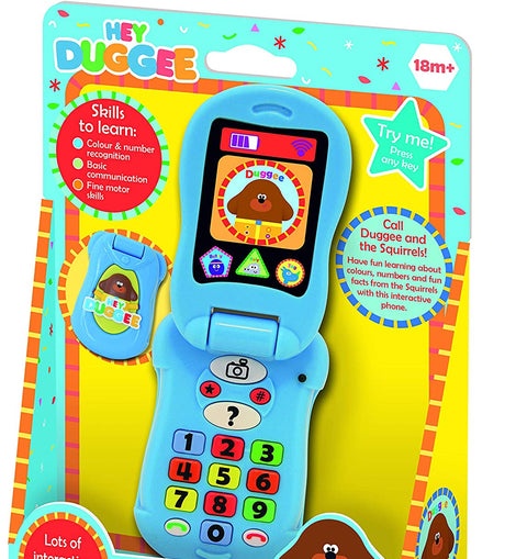 Hey Duggee Flip & Learn Toy Phone for Kids
