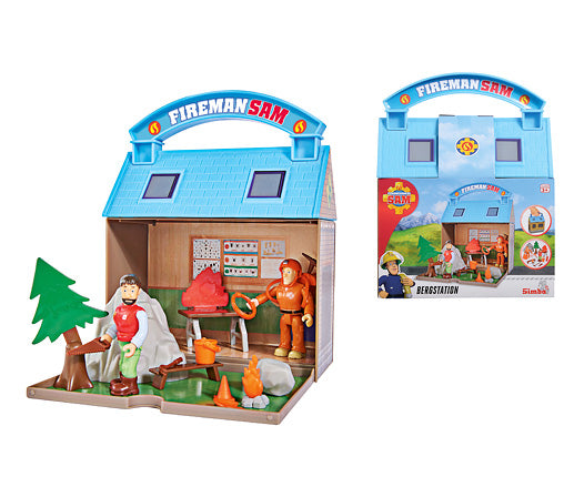 fireman sam foldable playset