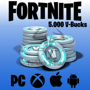 5 000 turkish v bucks - fortnite 5 euro v bucks