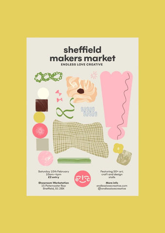 Endless love creative makers market poster on February 10th at the Showroom Cinema