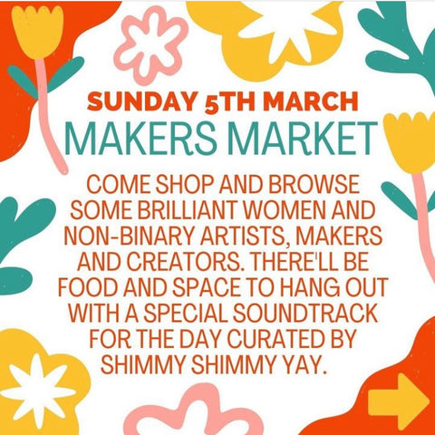 Makers market poster Left Bank Leeds