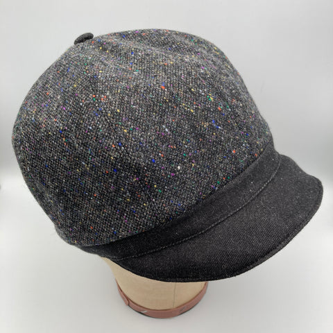 Speckled Wool Cloche Cap