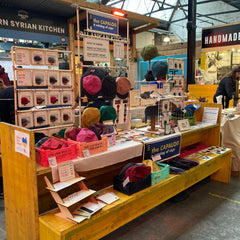 The capalog makers market stall at crafty fox market