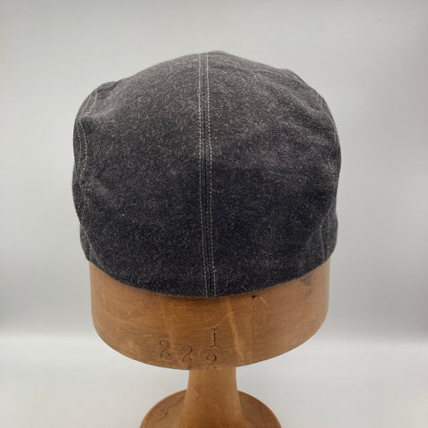 Charcoal Black Denim Cap