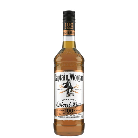 Captain Morgan 100 Proof Spiced Rum 750ml