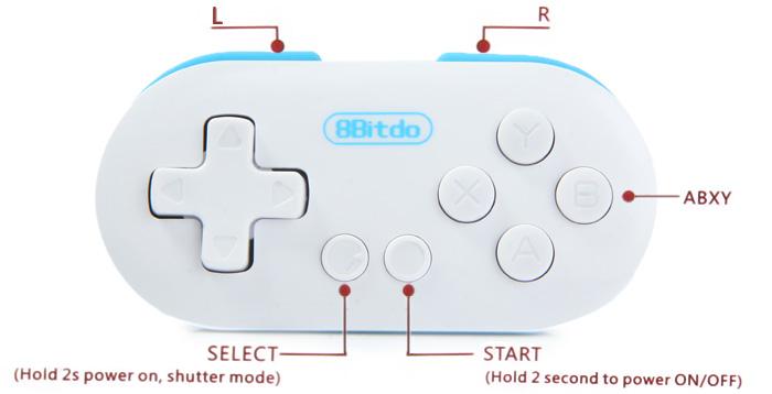 8bitdo Zero Gamepad Shoprytt