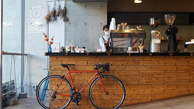 2015年11月26日　RATIO COFFEE&CYCLE　オープン（2021年3月閉店） 