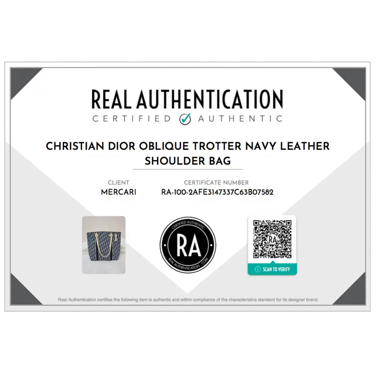 image of Certified by Real Authentication