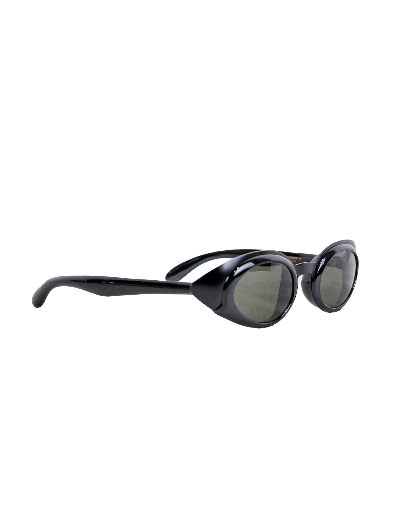 image of Karl Lagerfeld Black Cat-Eye Sunglasses