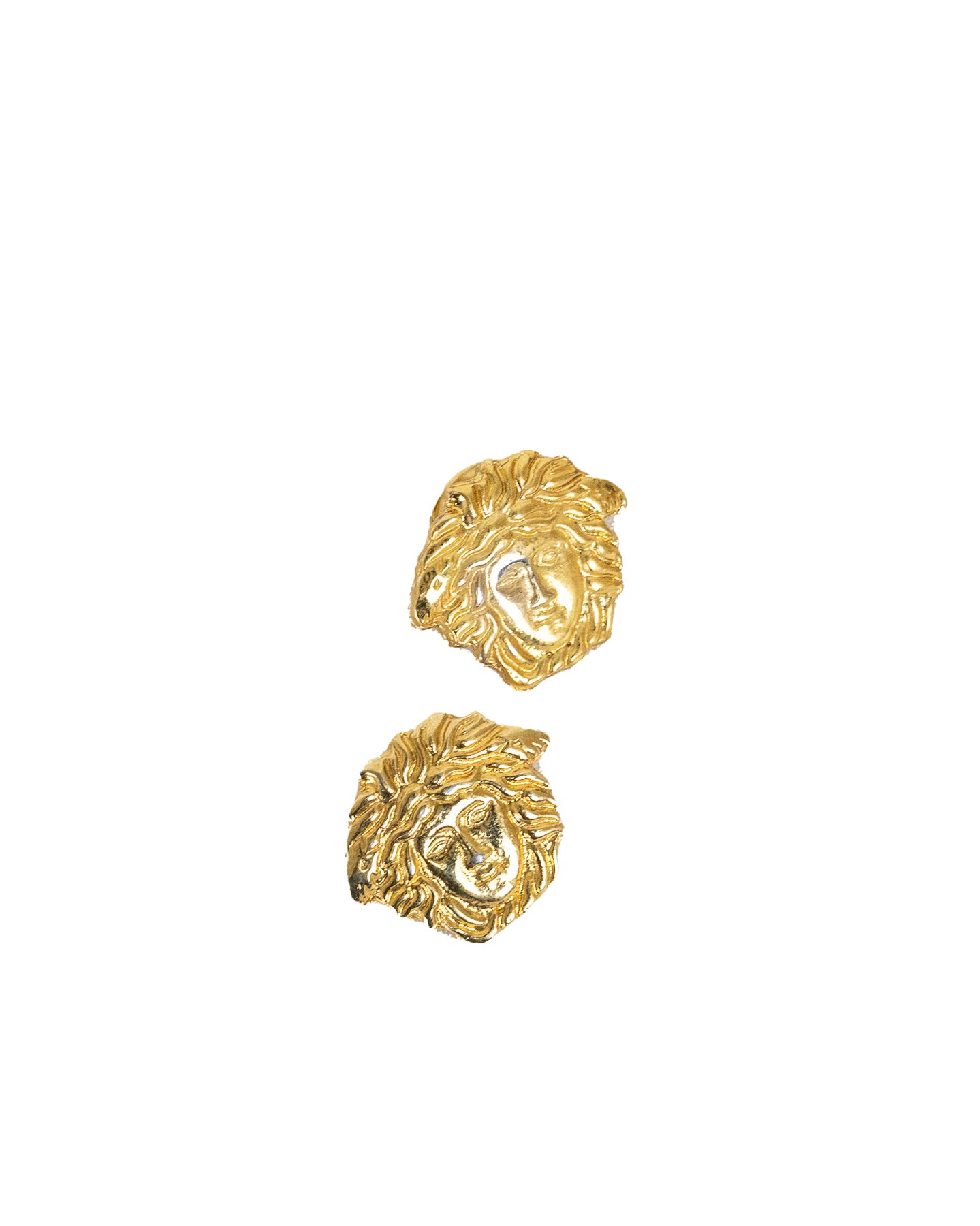 Image of Versace Medusa Gold Brooches