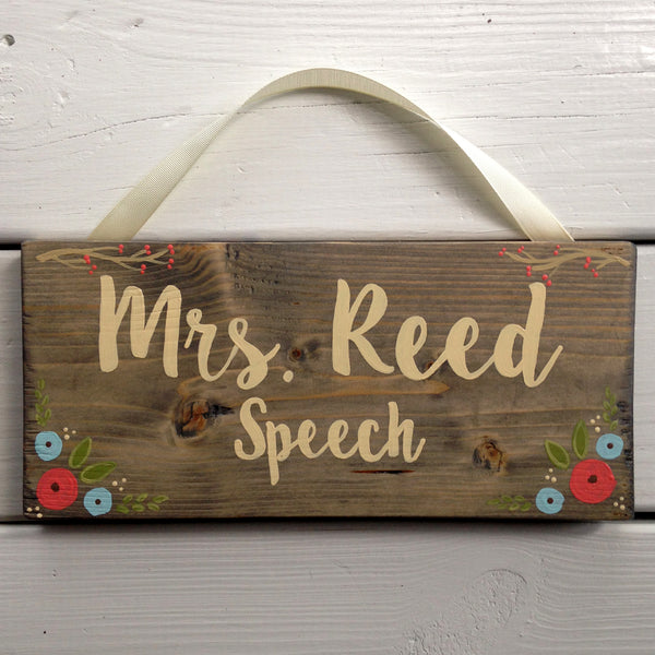 Custom Teacher Door Sign Office Or Classroom Custom Sign