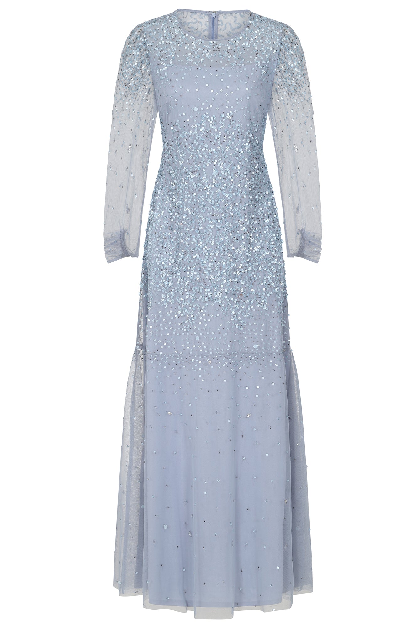 Thread Theory Light Grey/Blue Dress, Women's Fashion, Dresses
