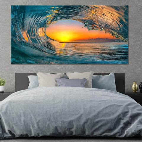 beach canvas wall art