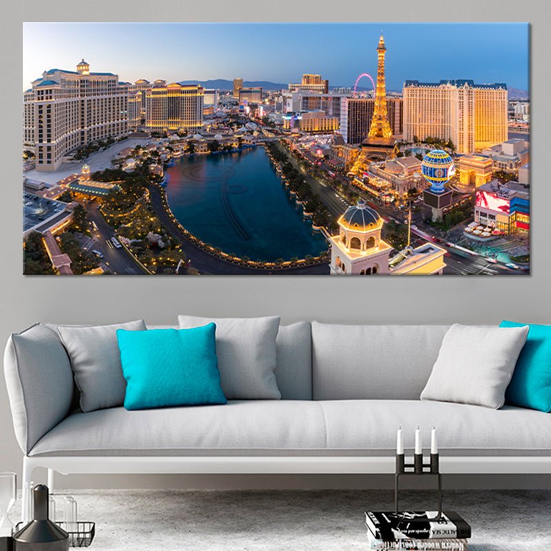 Iconic Las Vegas Sign | Large Solid-Faced Canvas Wall Art Print | Great Big Canvas