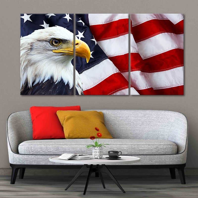 Louis Vuitton American Flag  Motivational Wall Art – EPIK Canvas