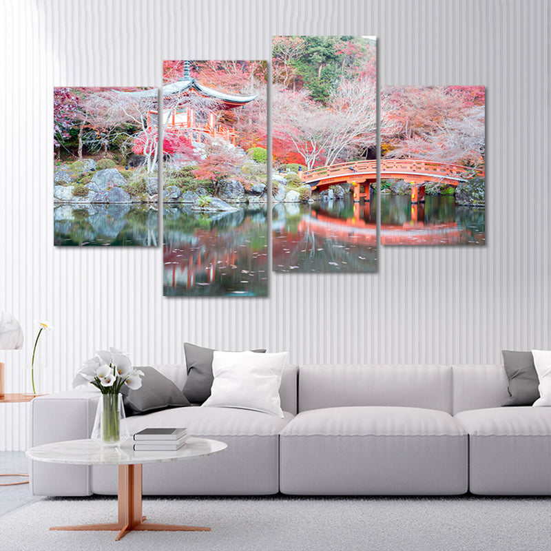 Japanese Garden Wall Art Set | by Stunning Canvas Prints