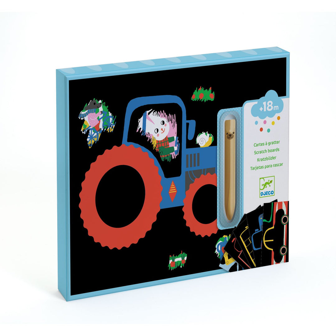 Puzzle in Legno Animoroll di Djeco - un bel regalo per bambini