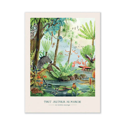 Moulin Roty | Poster Il fiume selvaggio, 30x40 cm