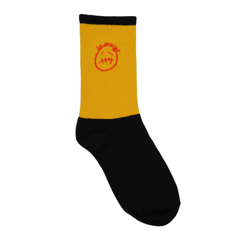 black and yellow jordan socks