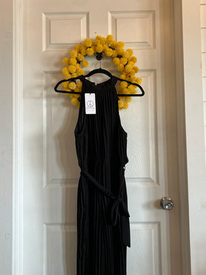 Black dressy romper - Peace & Love Boutique 