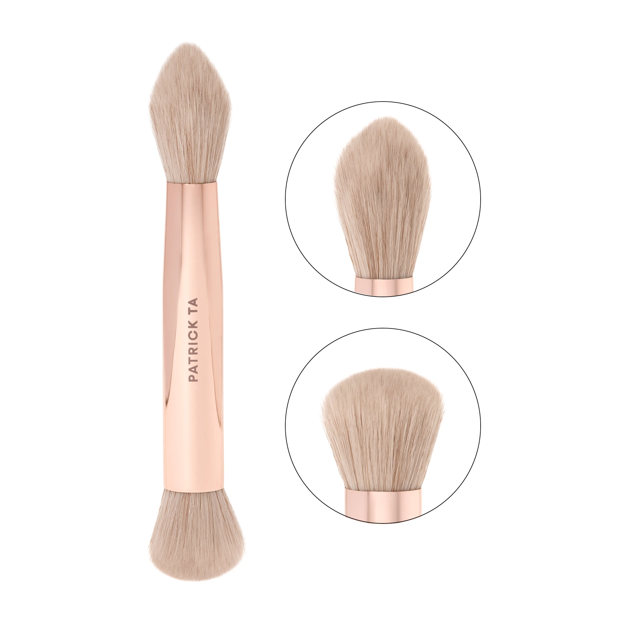 DUAL-ENDED COMPLEXION BRUSH NO 2
