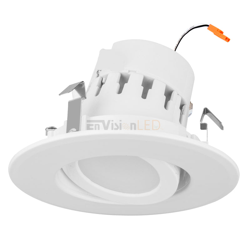 EnvisionLED LED-DL-ADJ-4-10W-5CCT-BLK LED 4 Inch Adjustable Downlight 5CCT  Selectable