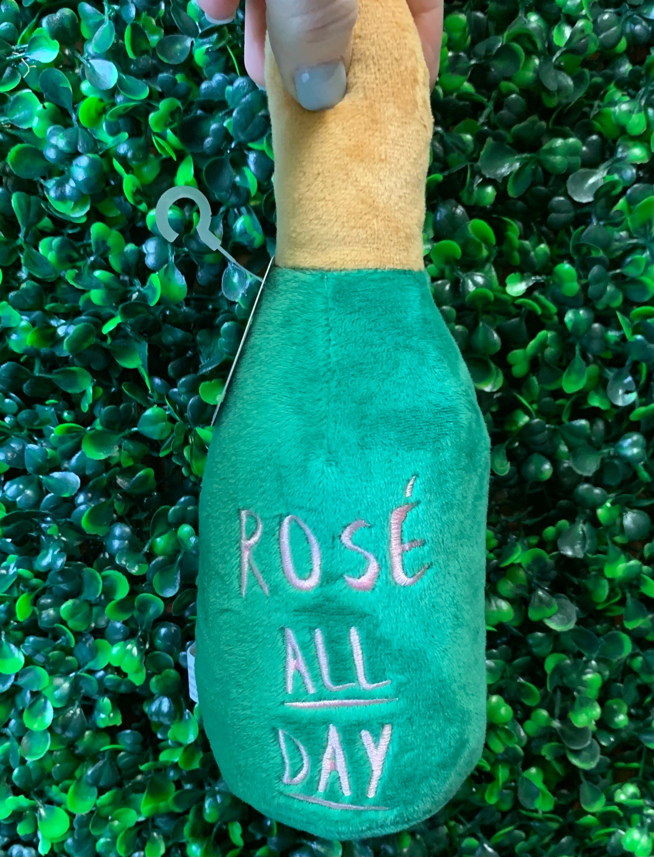 Woof Clicquot Rose Champagne Bottle