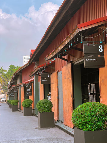 Warehouse 30, an Industrial-chic warehouse offering a community arts space with vendors, galleries located in Charoen Krung 30