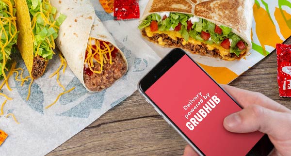 Taco Bell's Grubhub partnership and app