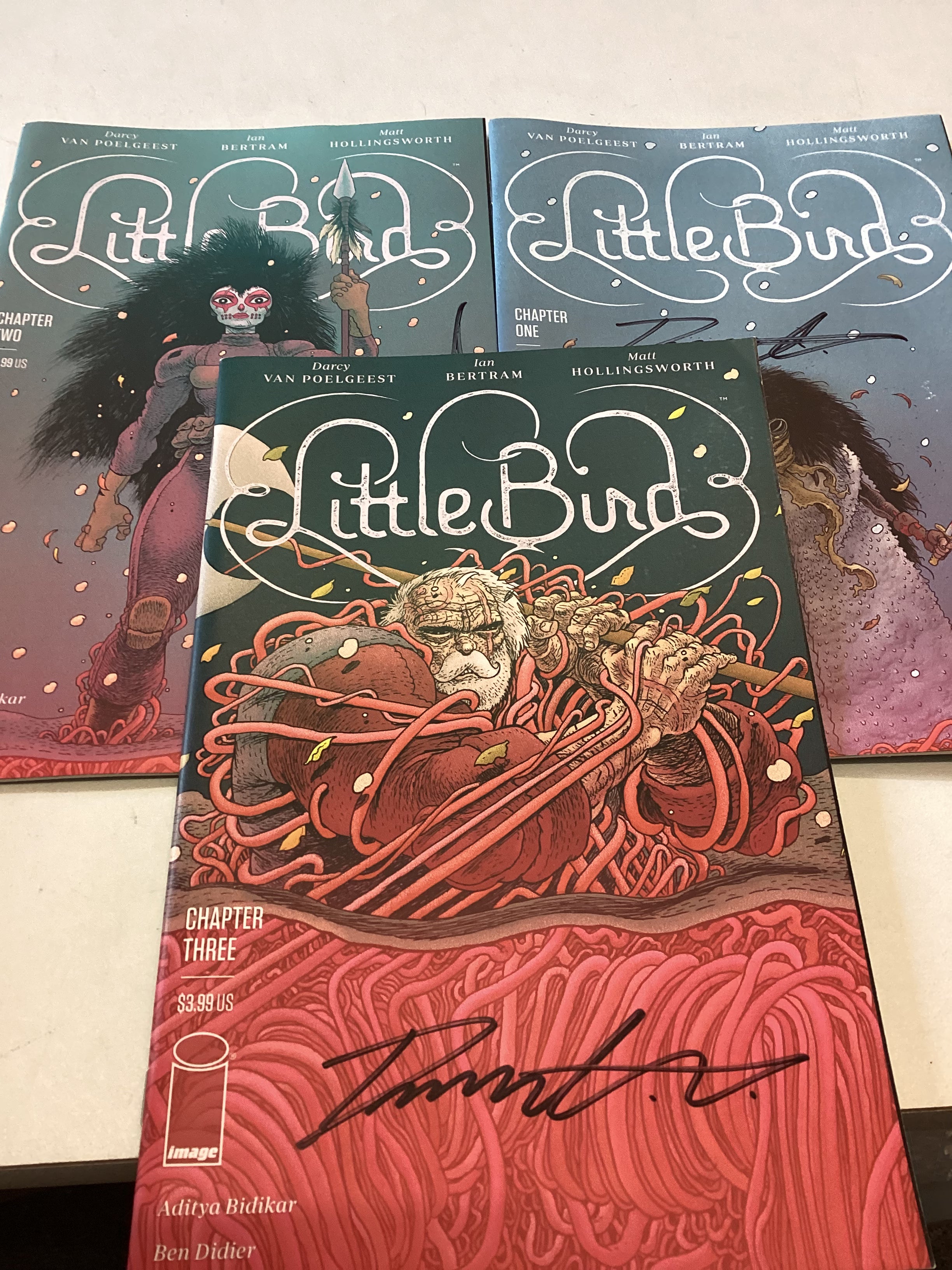 Little Birds Chapter One, Two and Three  Darcy Van Poelgeest, Ian Bertram , Matt Hollingsworth
