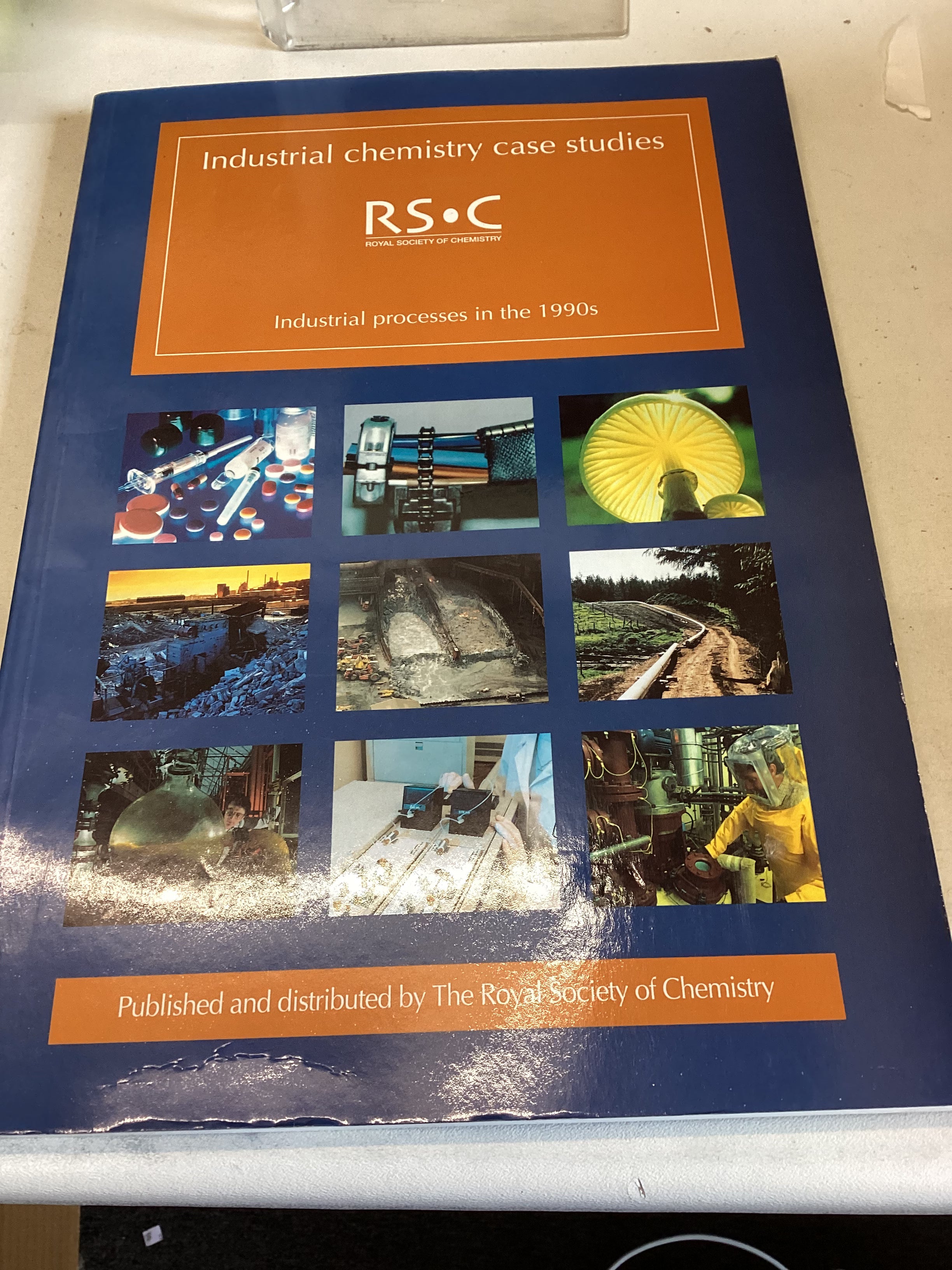 Industrial Chemistry Case Studies RS.C Industrial Processes In The 1990s