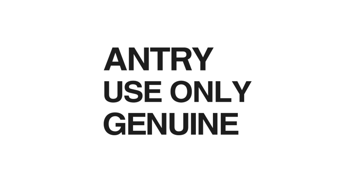 ANTRY USE ONLY GENUINE