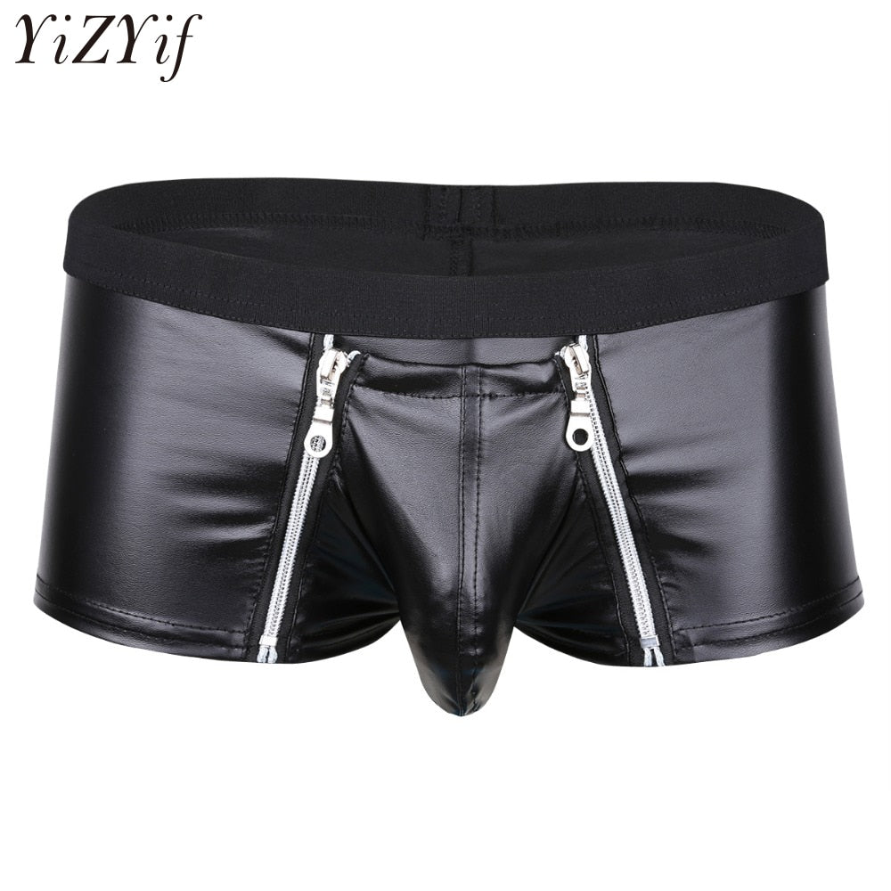Leather Boxer Shorts for Men – Top Underwear