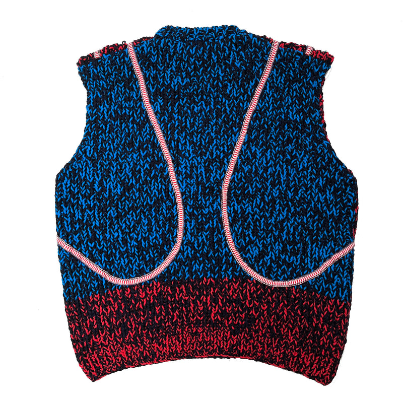 EXCLUSIVE HAND KNIT VEST (KT-02-AW22-C) Multi