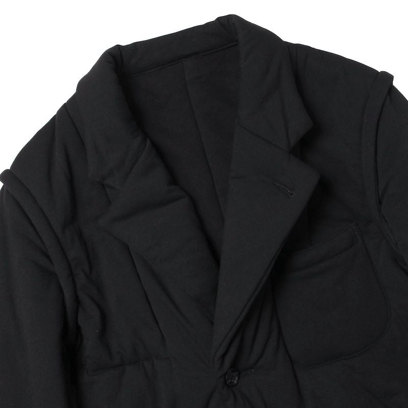 KOZABURO / INSULATED JERSEY SEMI DOUBLE UNLINED JACKET (TC-106