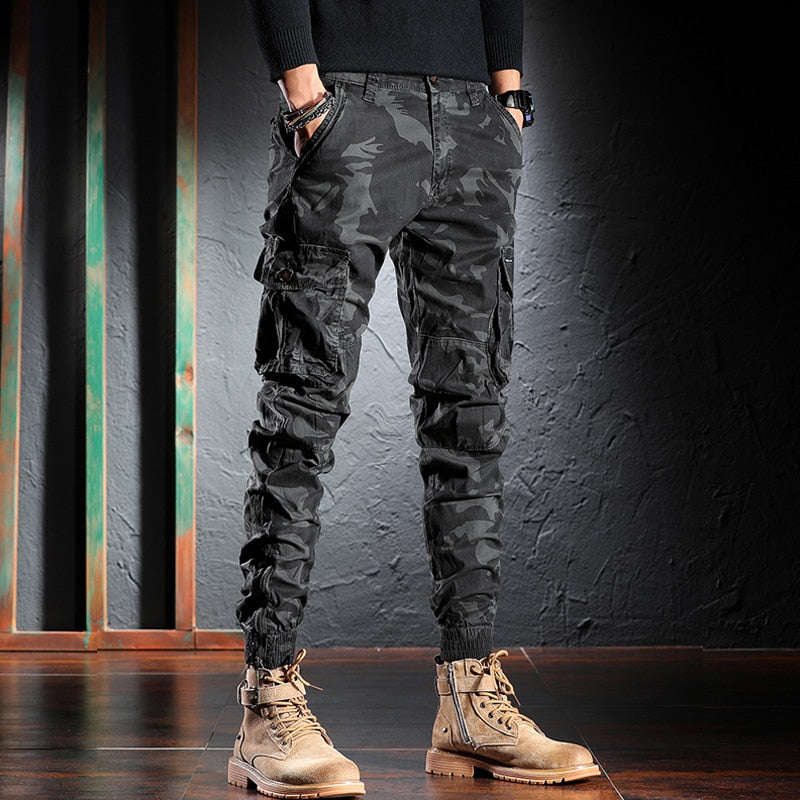 Men's Multi-pocket Pants Cargo Pants Summer 