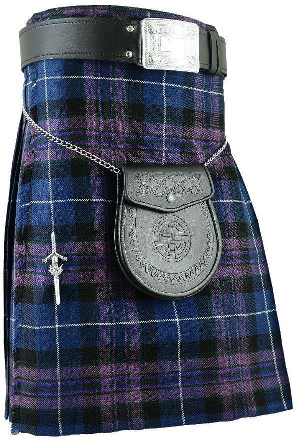  Scottish Traditional Mens Kilt Royal Stewart Tartan (W32) :  Clothing, Shoes & Jewelry