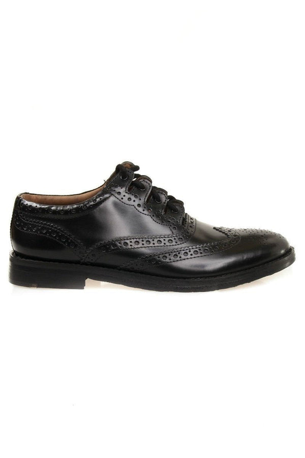 Scottish Ghillie Brogues Kilt Leather Shoes with Leather Sole UK Size ...